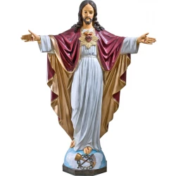 Figurka Serce Pana Jezusa.Duża 135 cm / na zamówienie